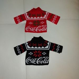 Ugly Christmas Sweater Bottle Covers